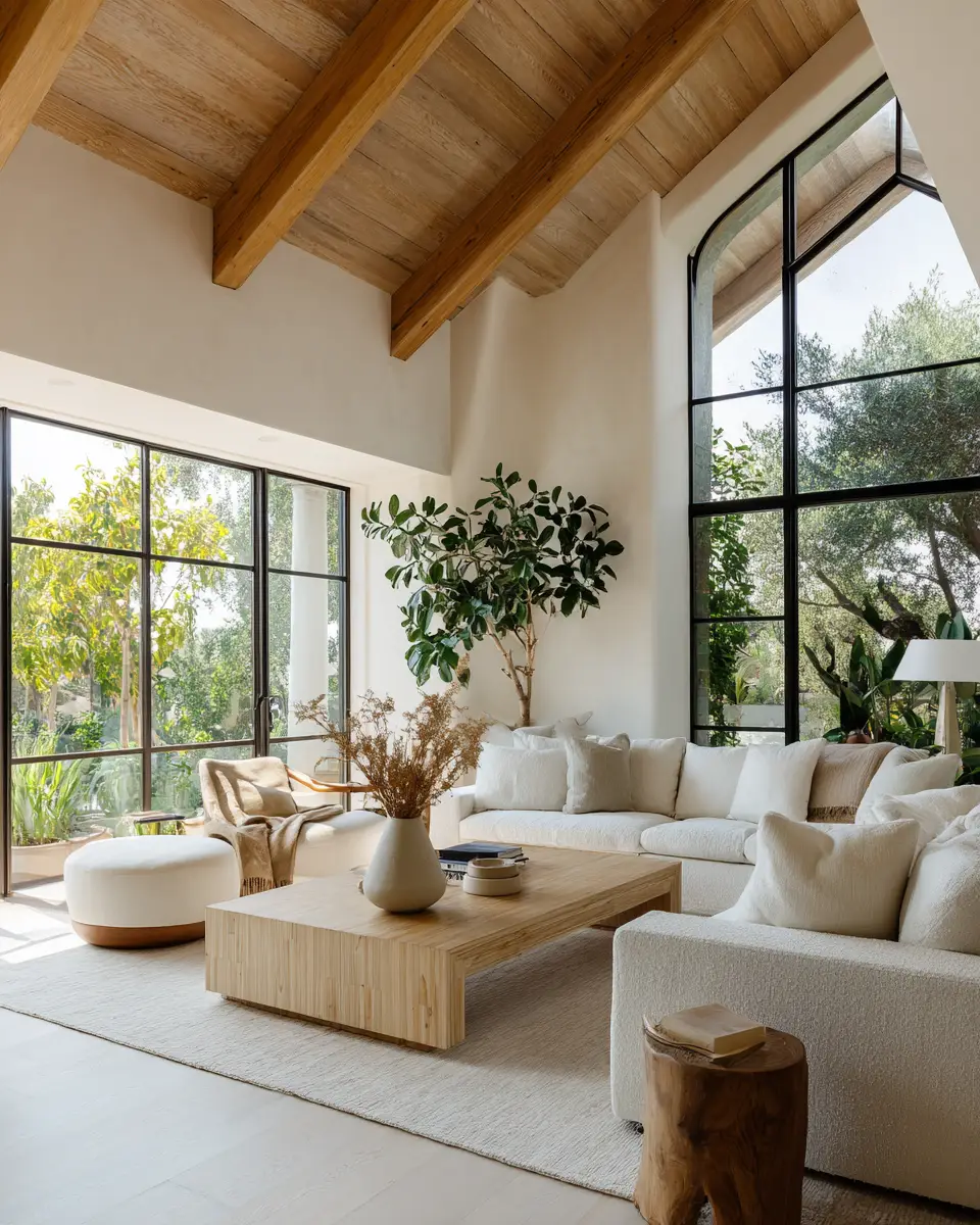 Airy Mid-Century Modern Living Room Decor Ideas