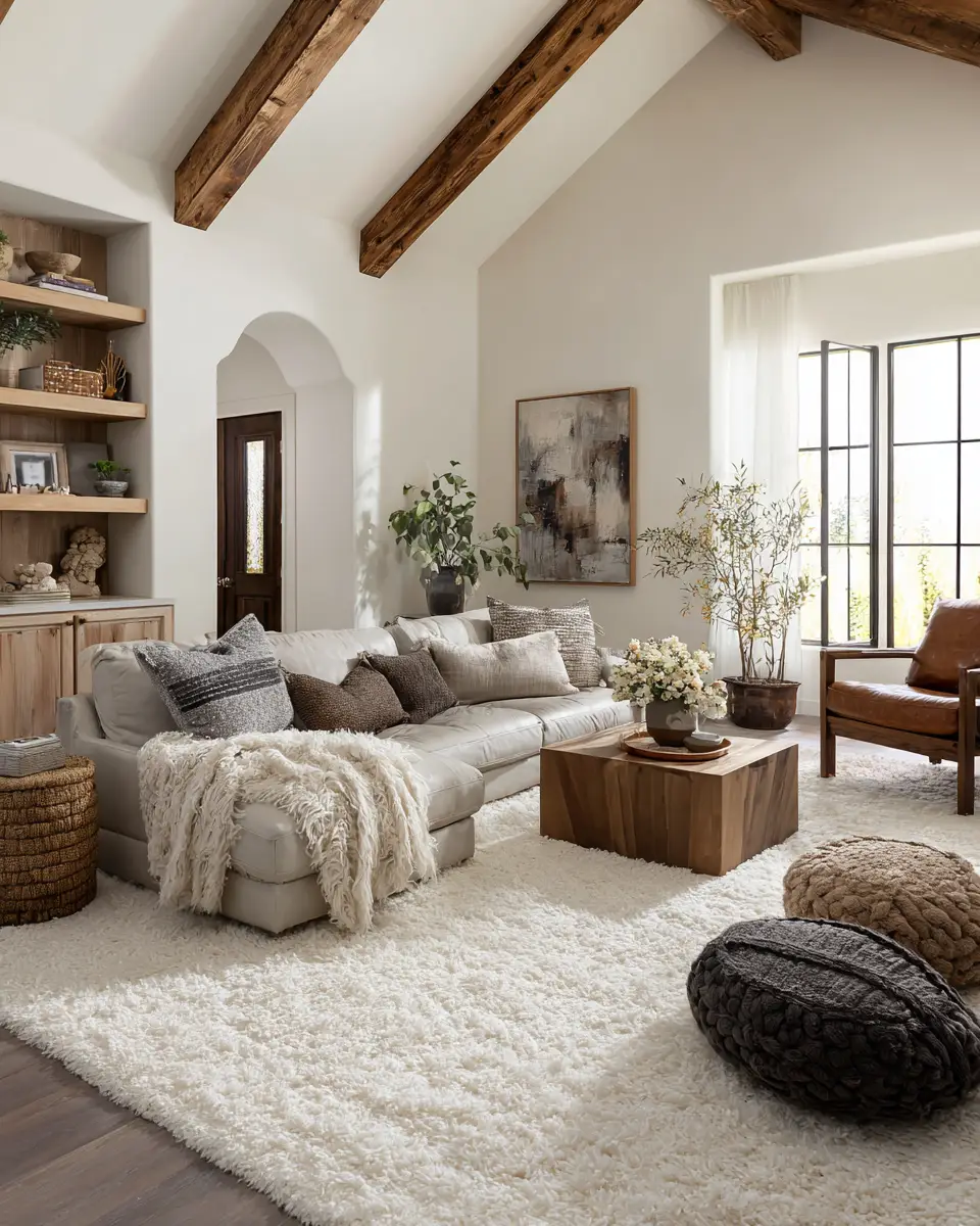 Airy Mid-Century Modern Living Room Decor Ideas