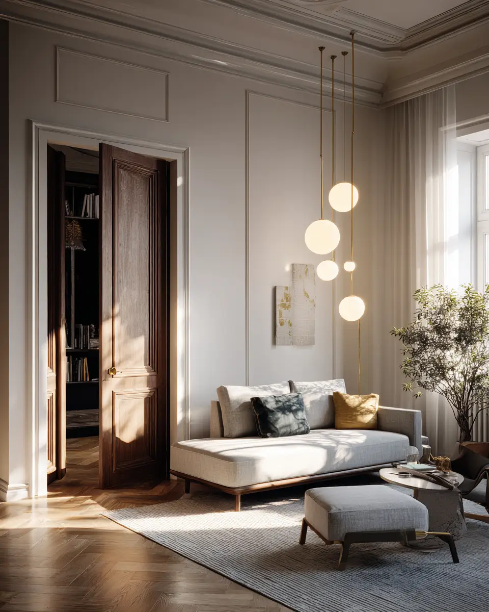 Airy Mid-Century Modern Living Room Decor Ideas