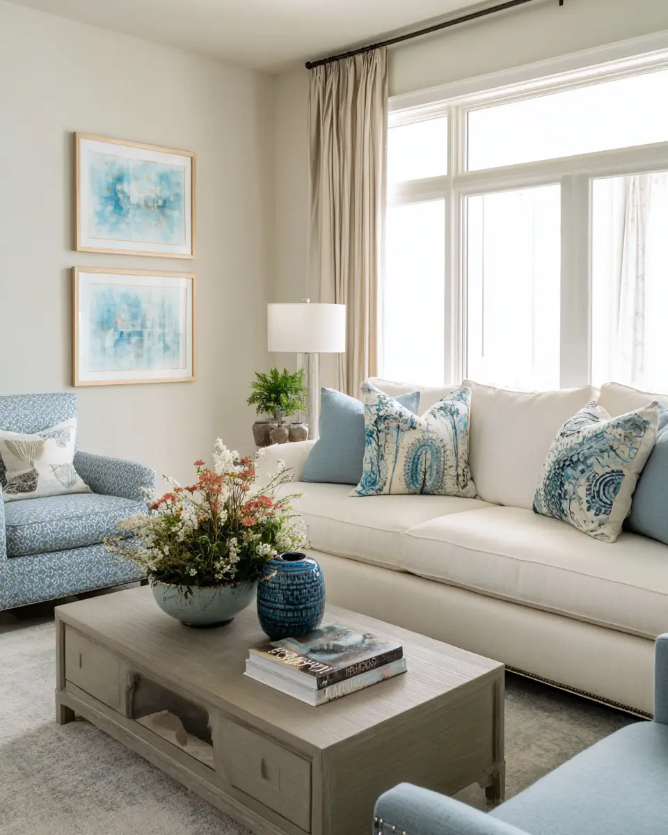 Airy Mid-Century Modern Living Room Decor Ideas