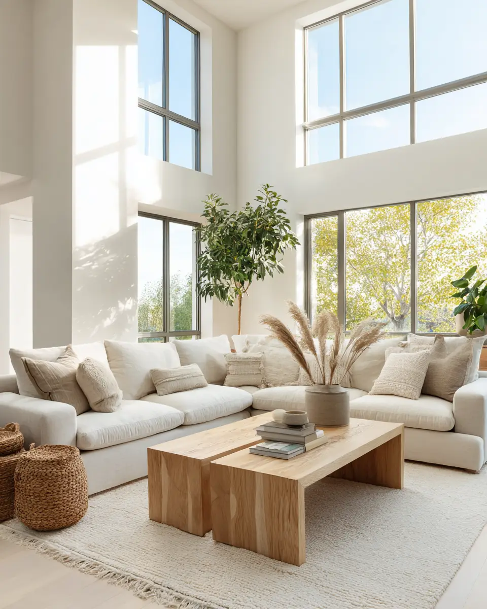 Airy Mid-Century Modern Living Room Decor Ideas