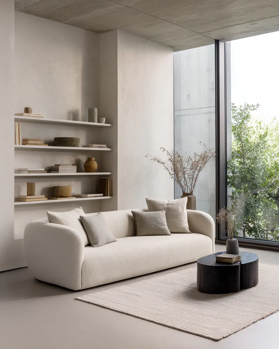 Airy Minimalist Living Room Decor Ideas