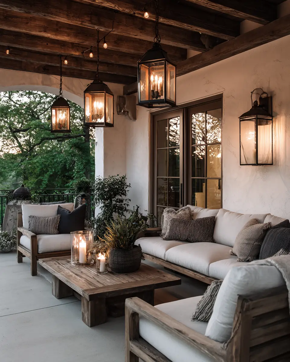 Airy Modern Farmhouse Patio Decor Ideas