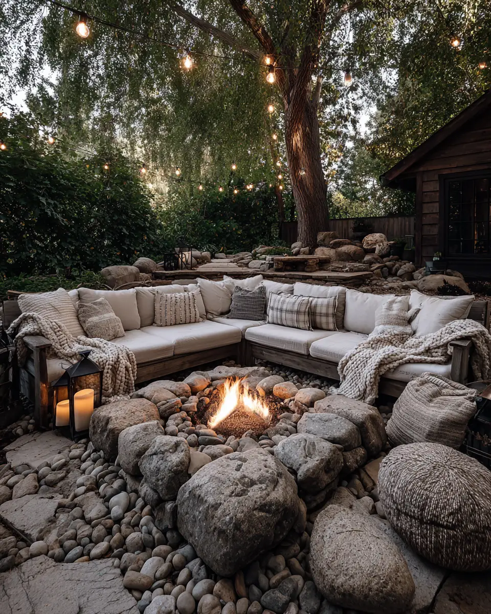 Airy Modern Farmhouse Patio Decor Ideas