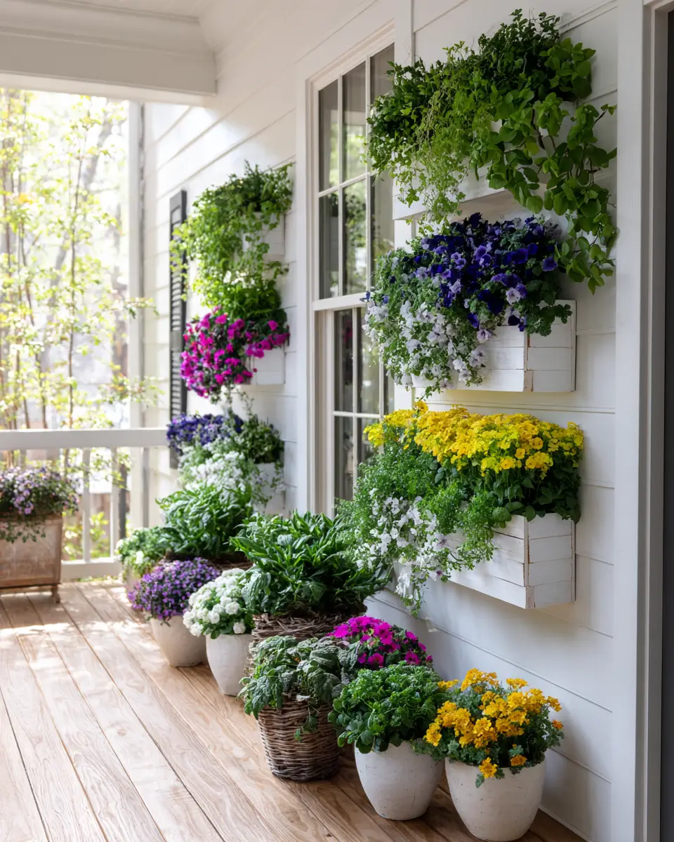 Airy Modern Farmhouse Patio Decor Ideas