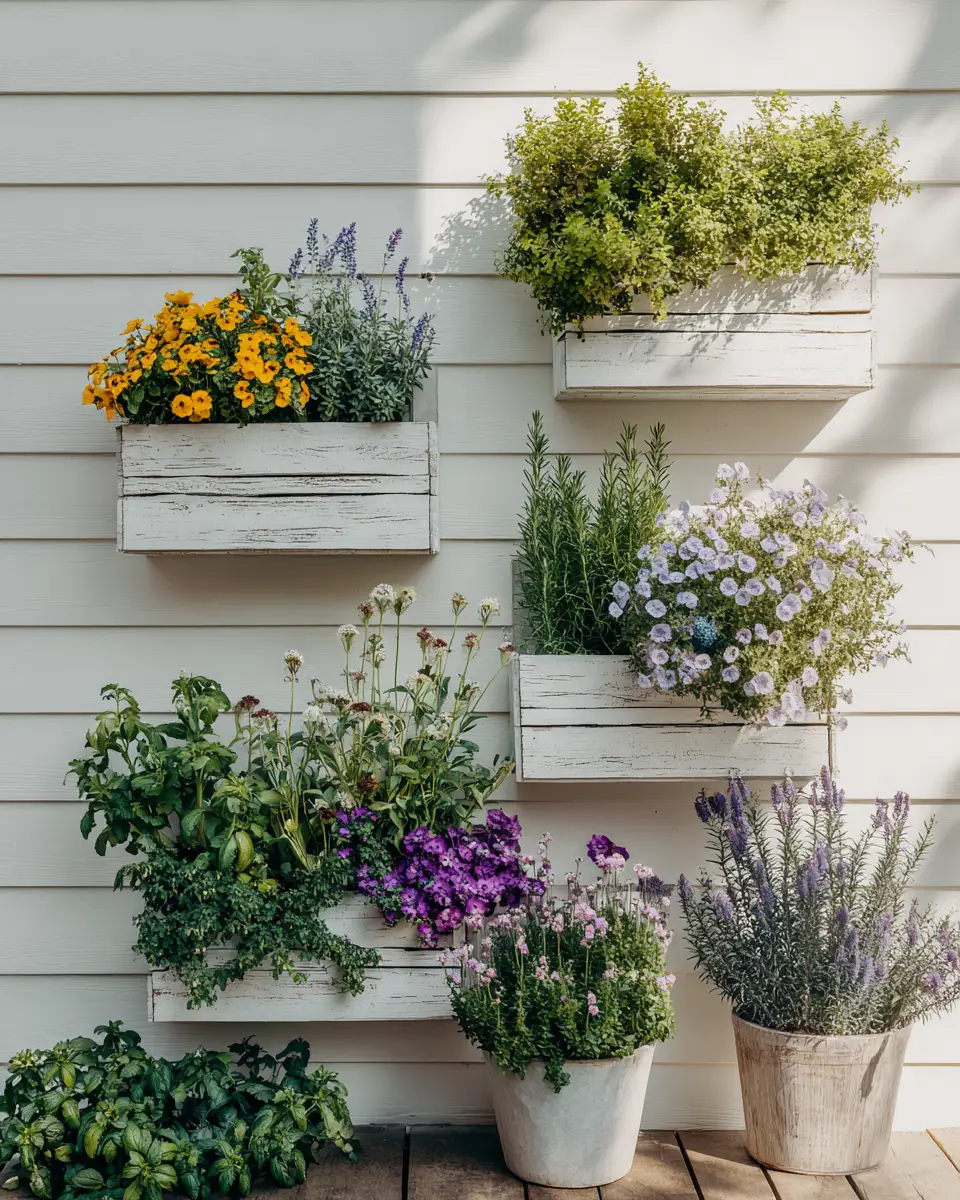 Airy Modern Farmhouse Patio Decor Ideas