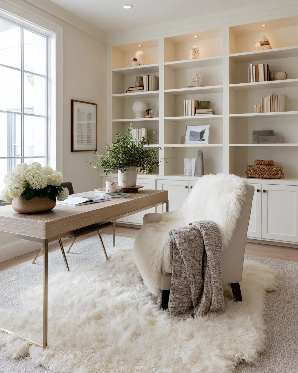 Airy Modern Home Office Decor Ideas