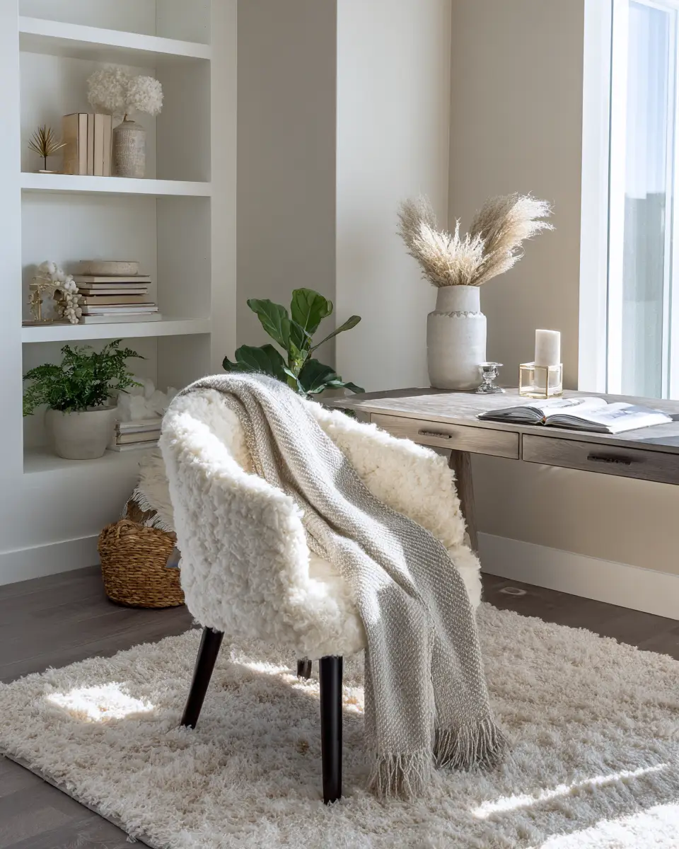 Airy Modern Home Office Decor Ideas