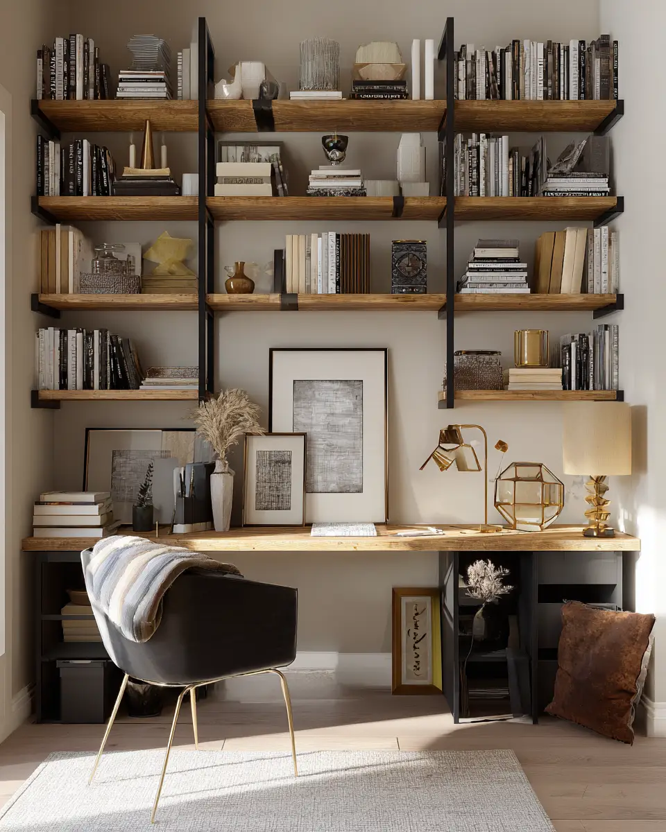 Airy Modern Home Office Decor Ideas