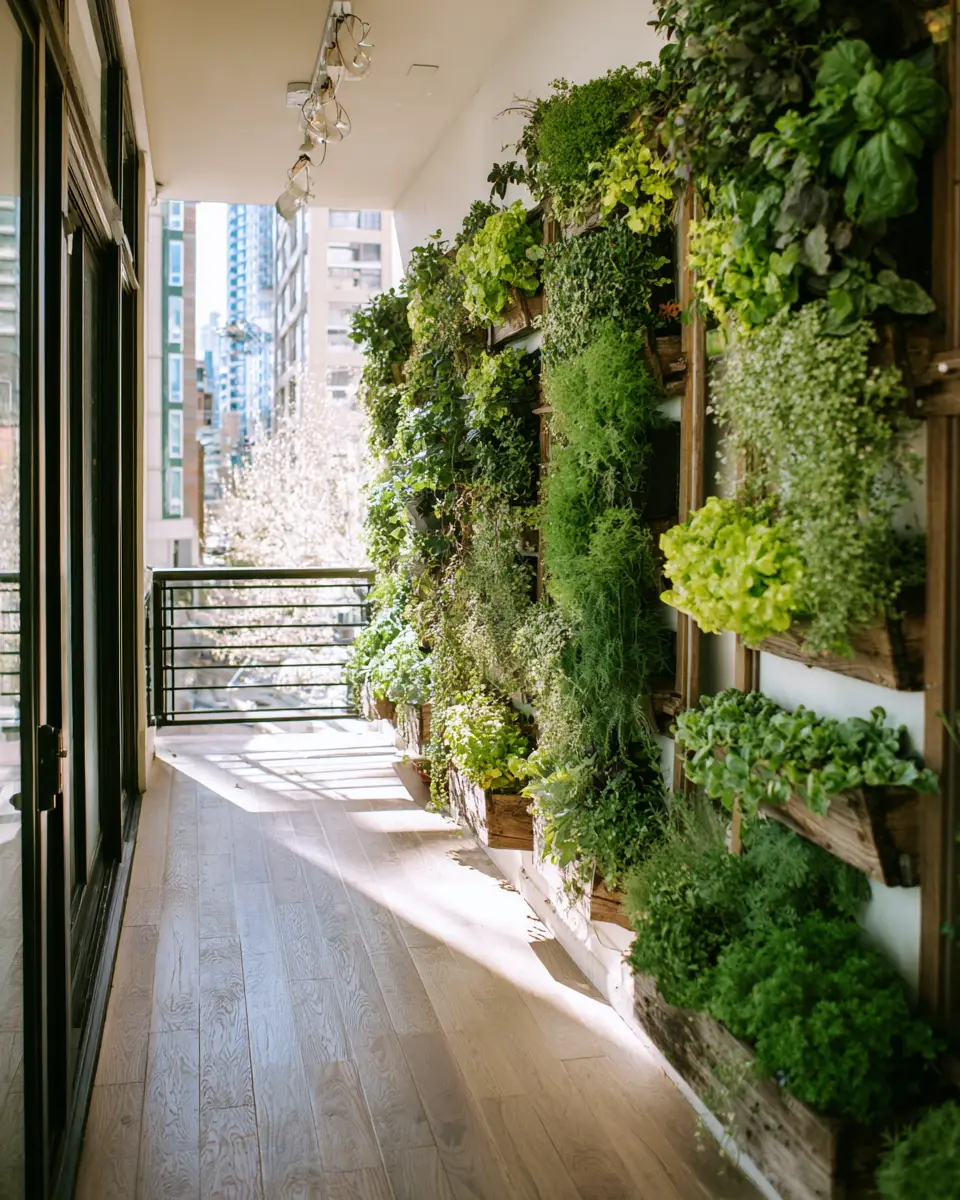 Airy Organic Modern Balcony Decor Ideas