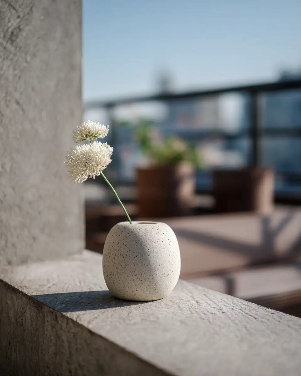 Airy Organic Modern Balcony Decor Ideas