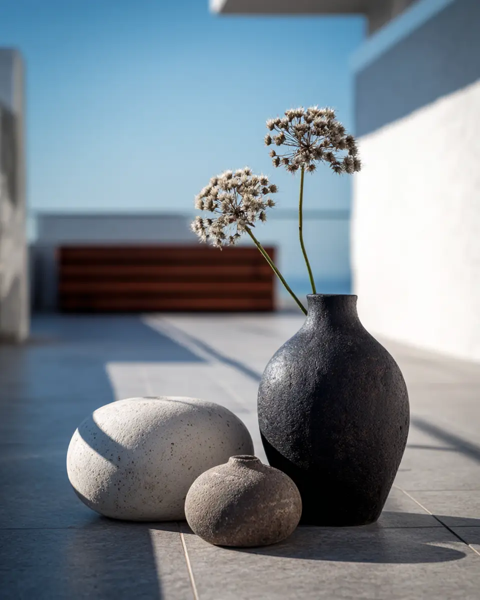 Airy Organic Modern Balcony Decor Ideas