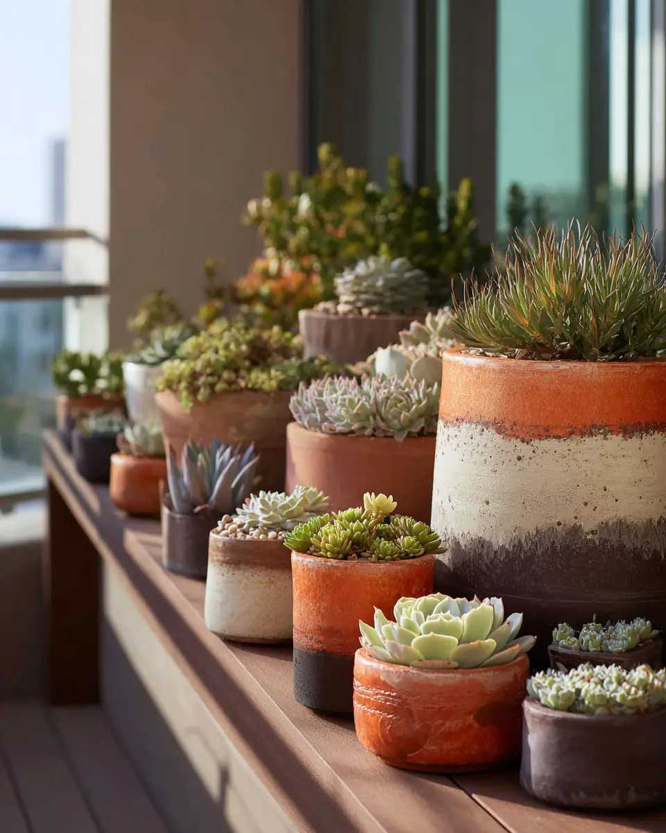 Airy Organic Modern Balcony Decor Ideas