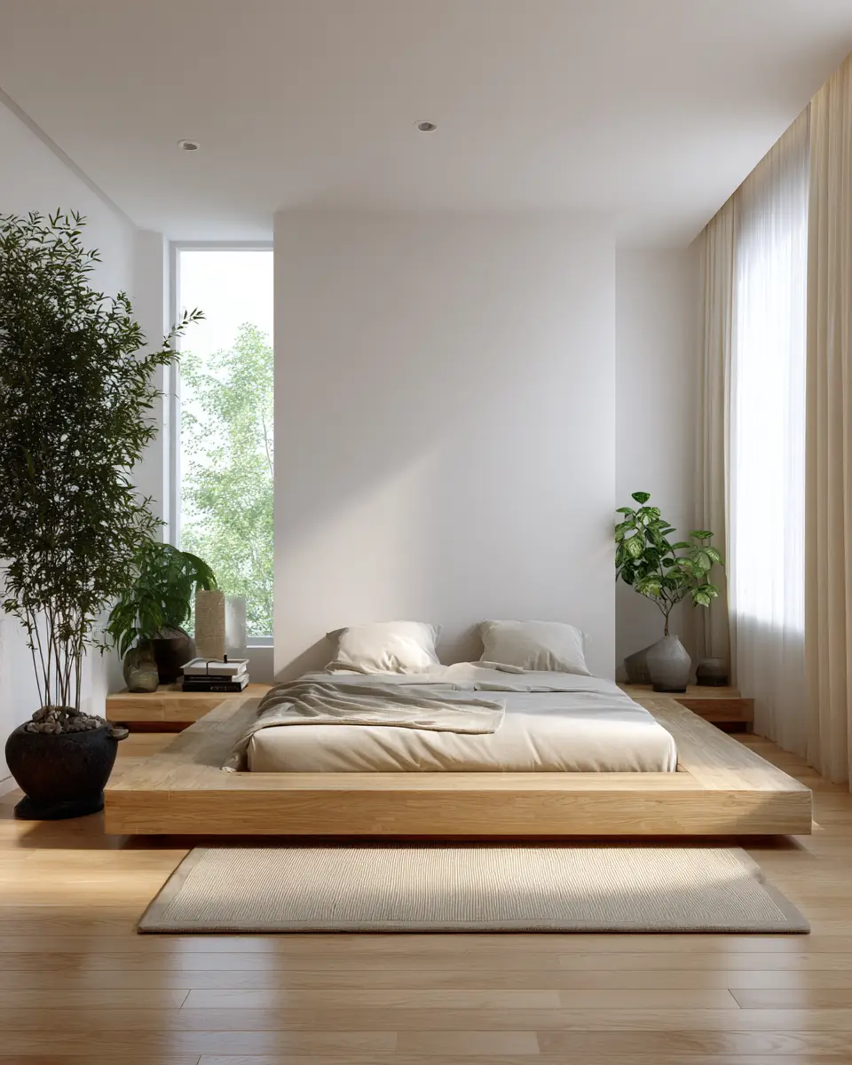 Airy Organic Modern Bedroom Decor Ideas