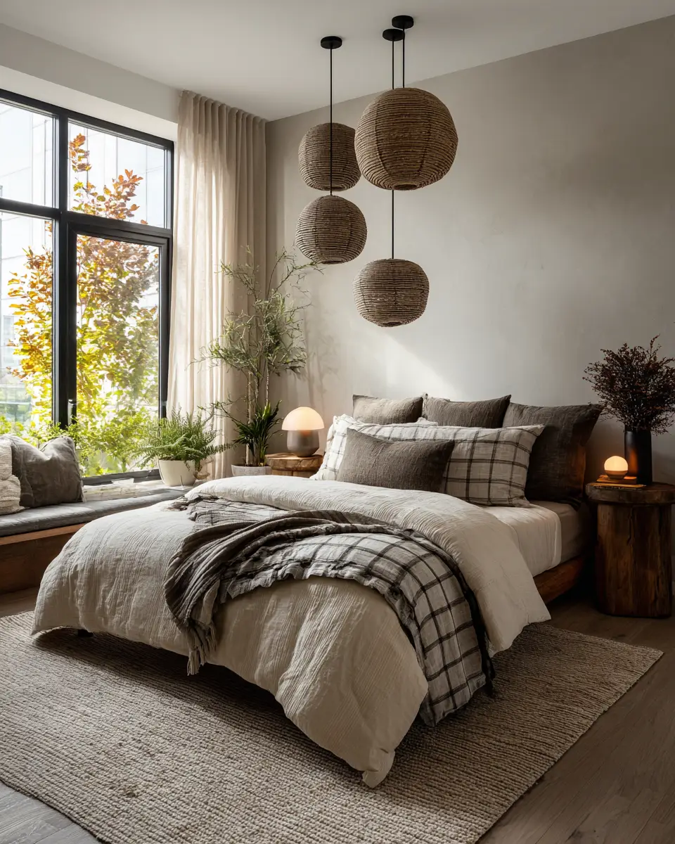 Airy Organic Modern Bedroom Decor Ideas