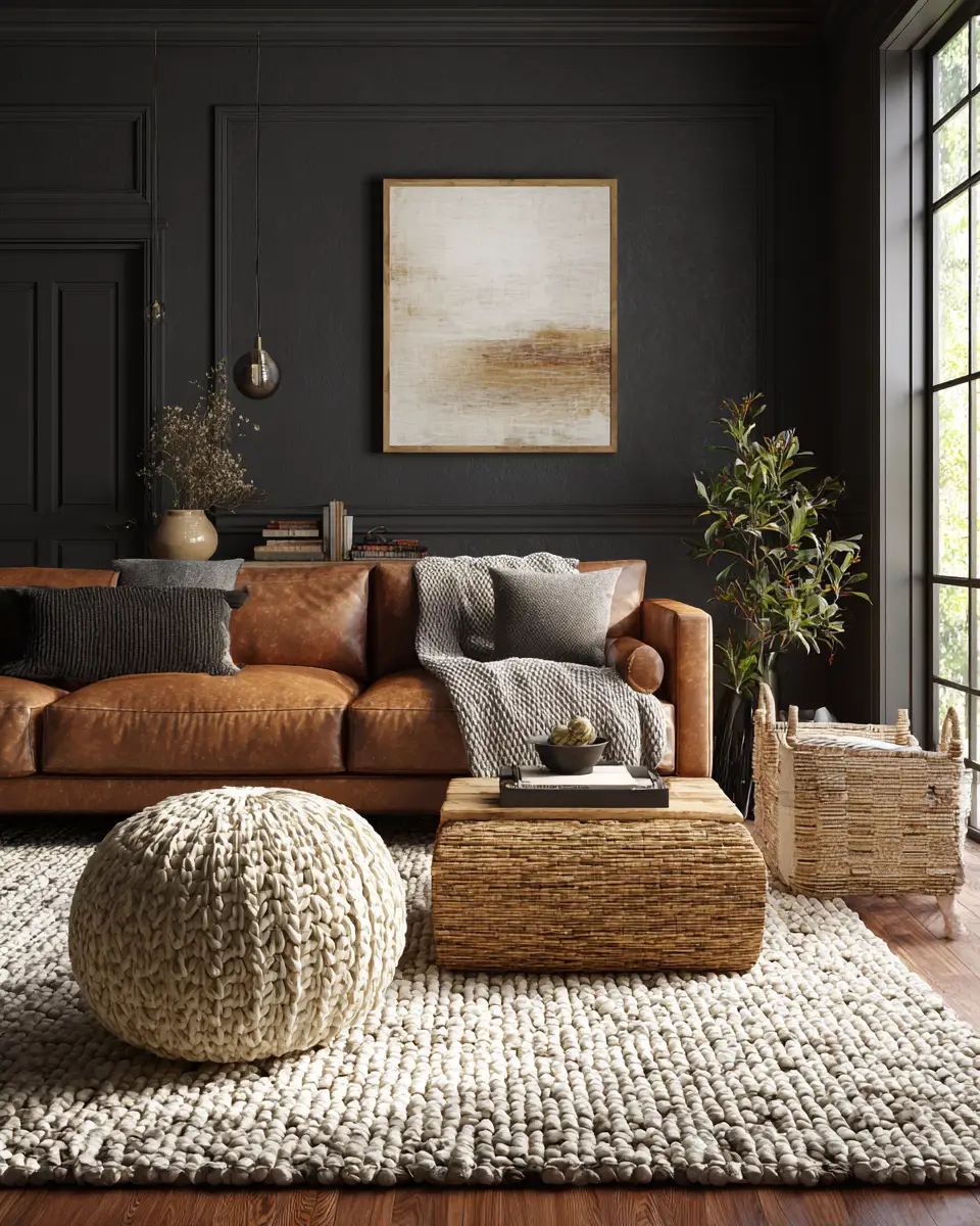 Airy Organic Modern Living Room Decor Ideas