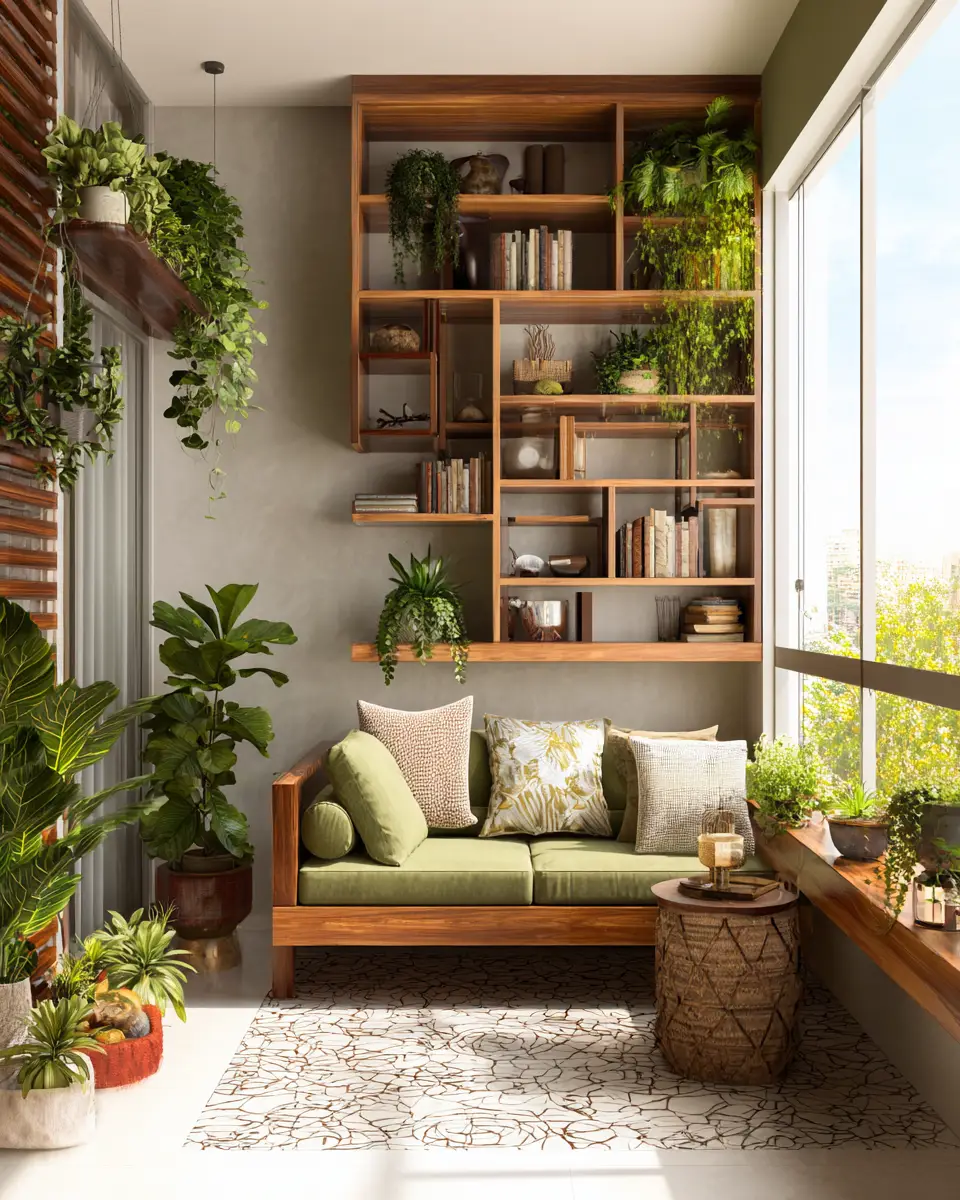 Airy Rustic Living Room Decor Ideas