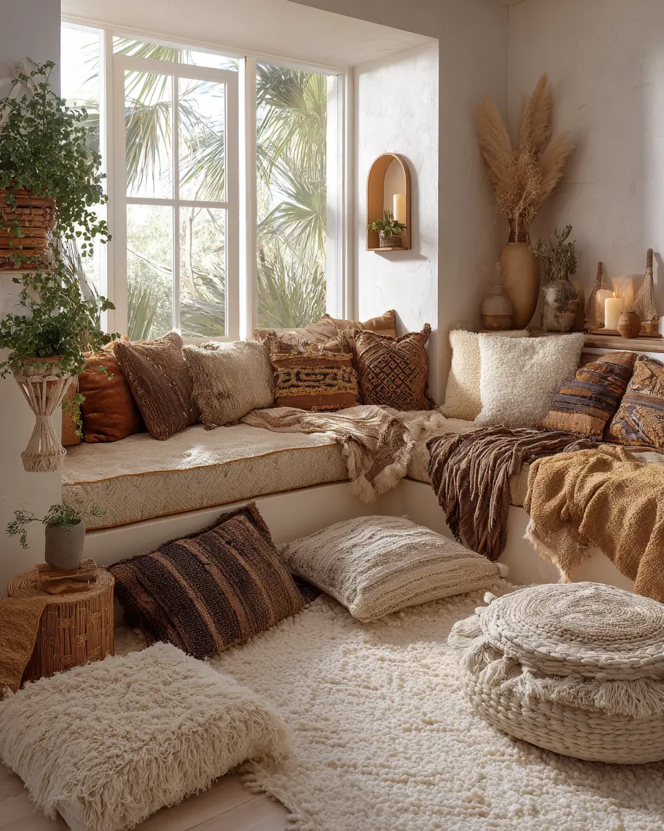 Airy Rustic Living Room Decor Ideas