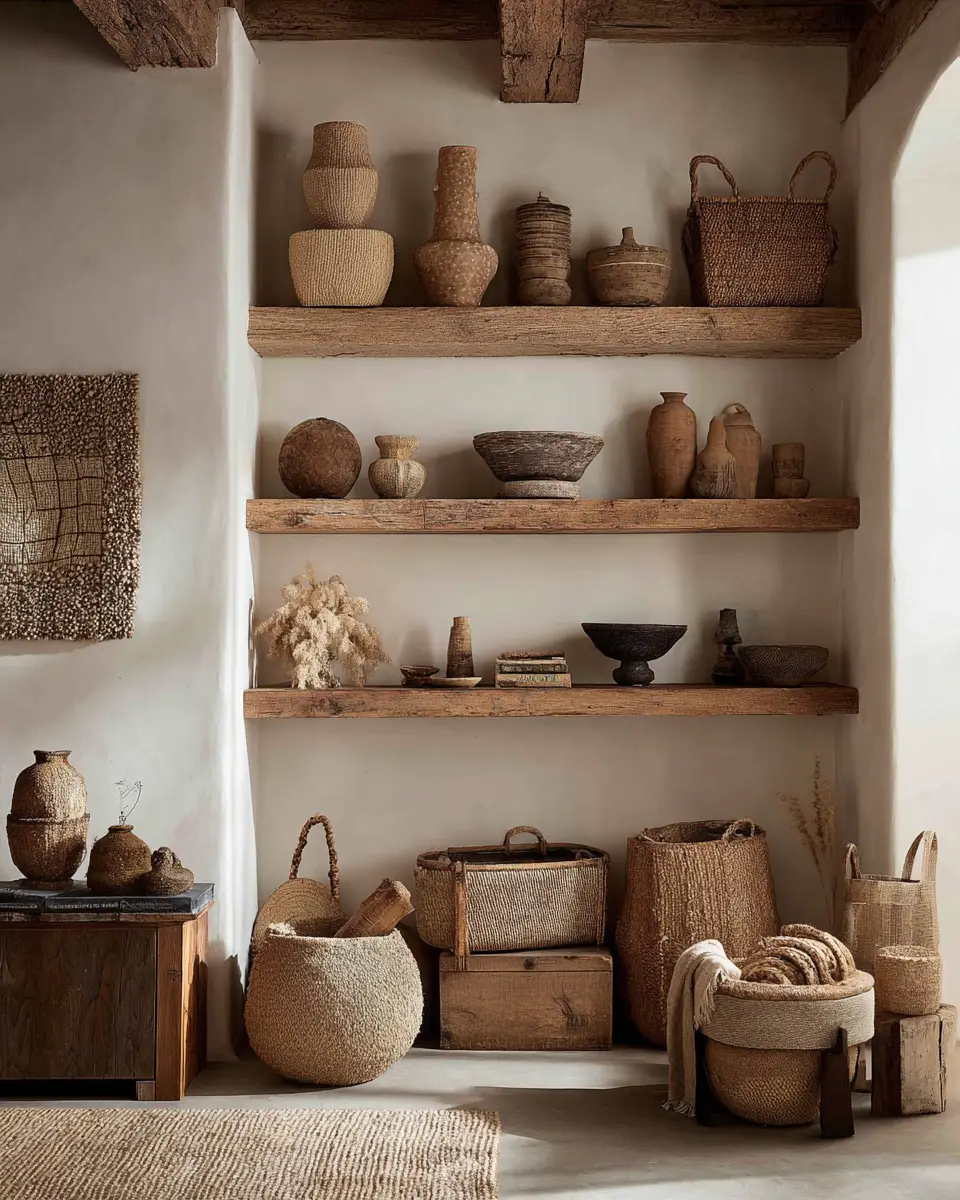 Airy Rustic Living Room Decor Ideas