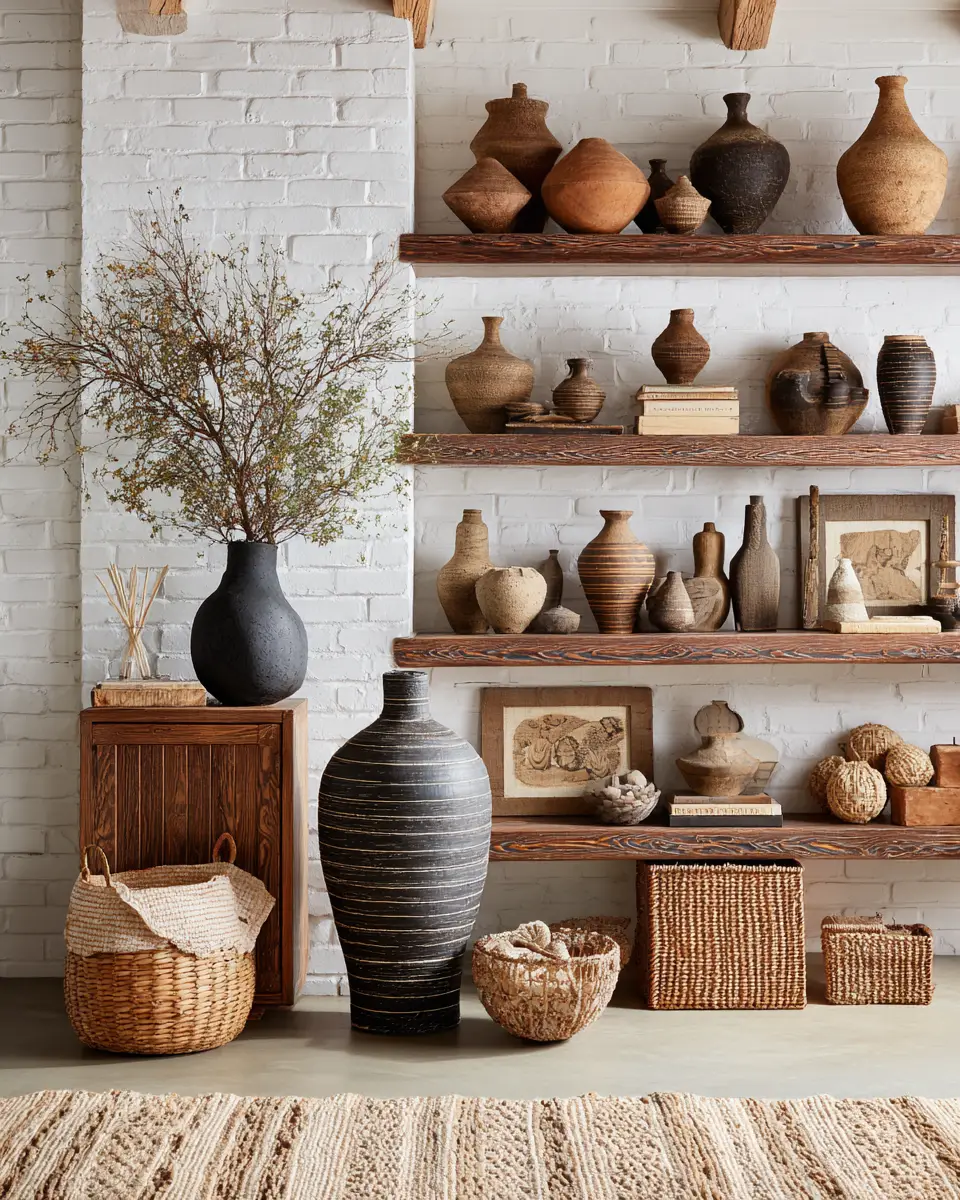 Airy Rustic Living Room Decor Ideas