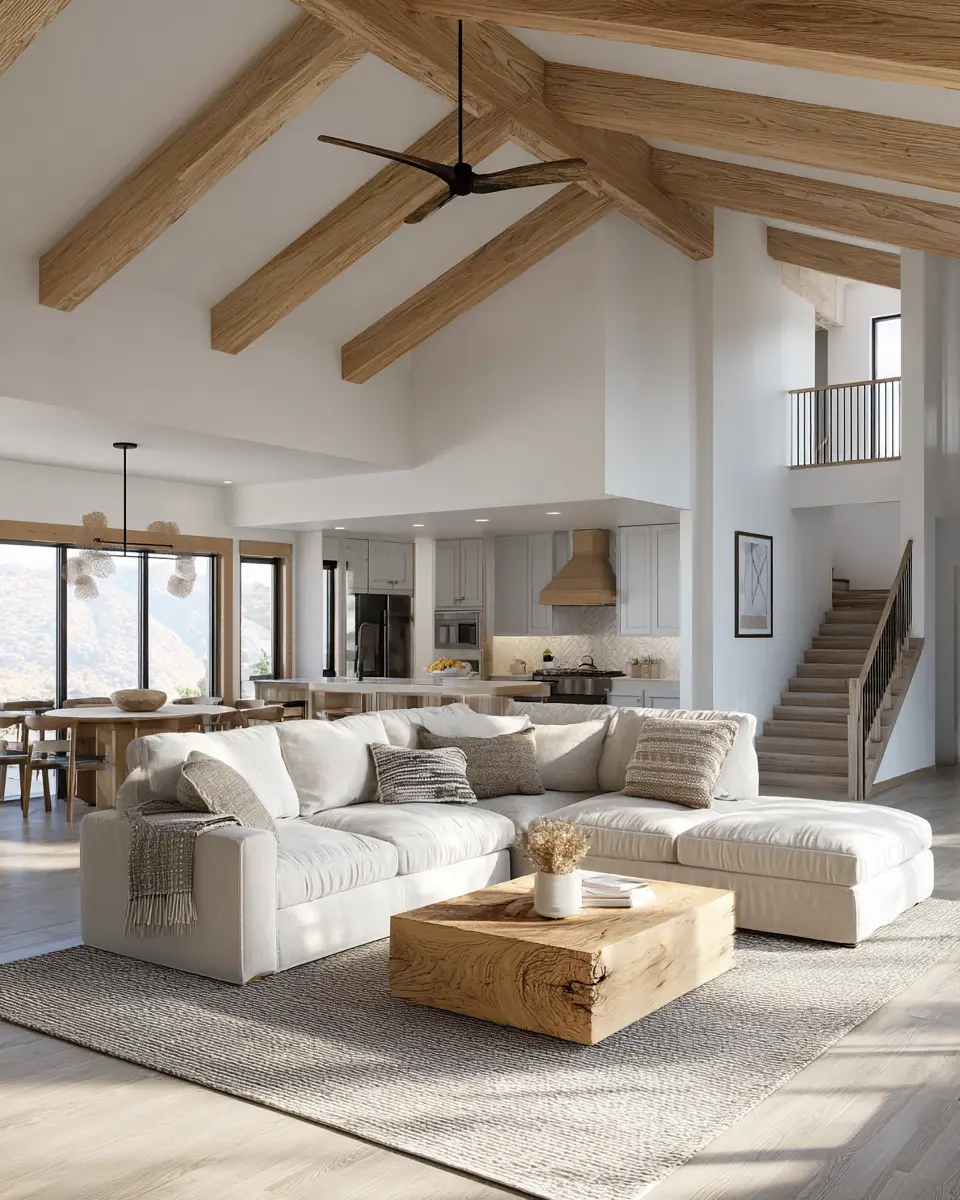 Airy Rustic Living Room Decor Ideas