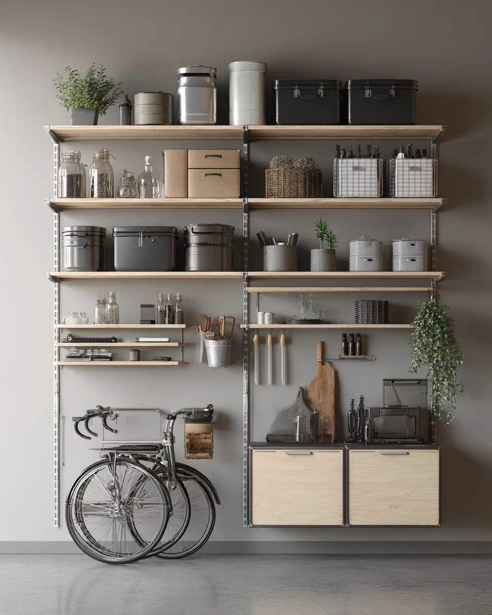 Airy Scandinavian Garage Decor Ideas