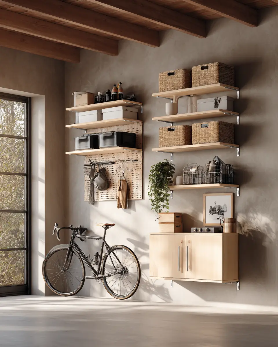 Airy Scandinavian Garage Decor Ideas