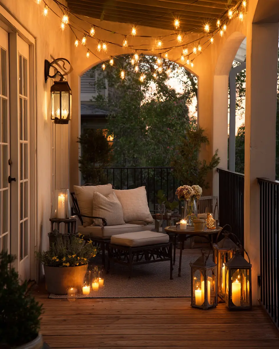 Airy Transitional Balcony Decor Ideas