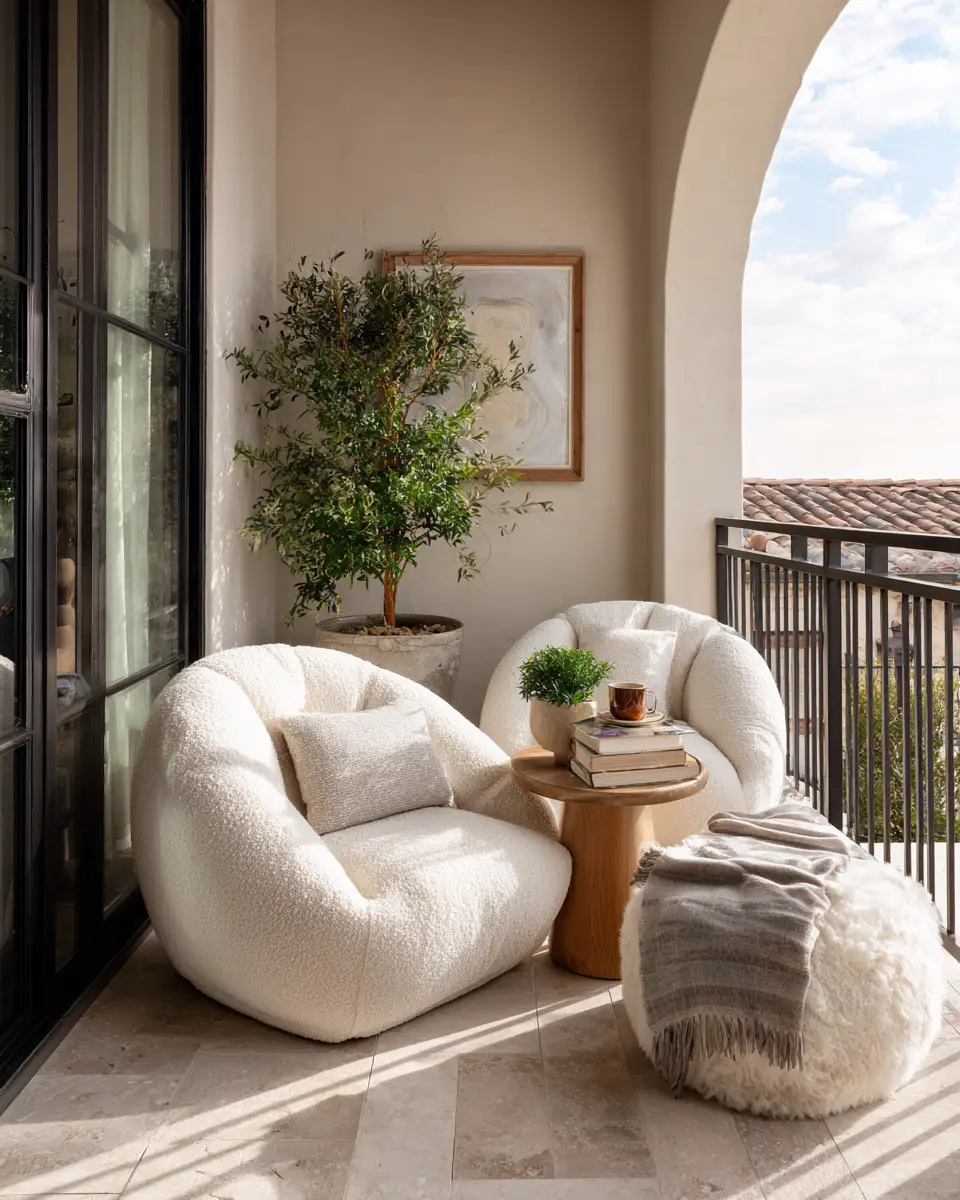 Airy Transitional Balcony Decor Ideas