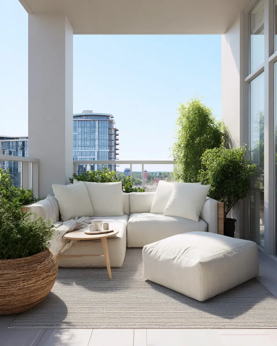 Airy Transitional Balcony Decor Ideas