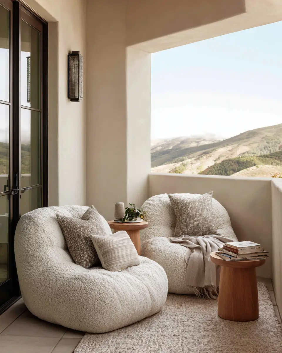 Airy Transitional Balcony Decor Ideas