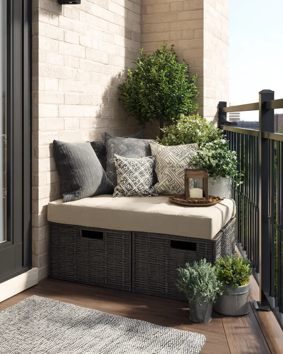 Airy Transitional Balcony Decor Ideas