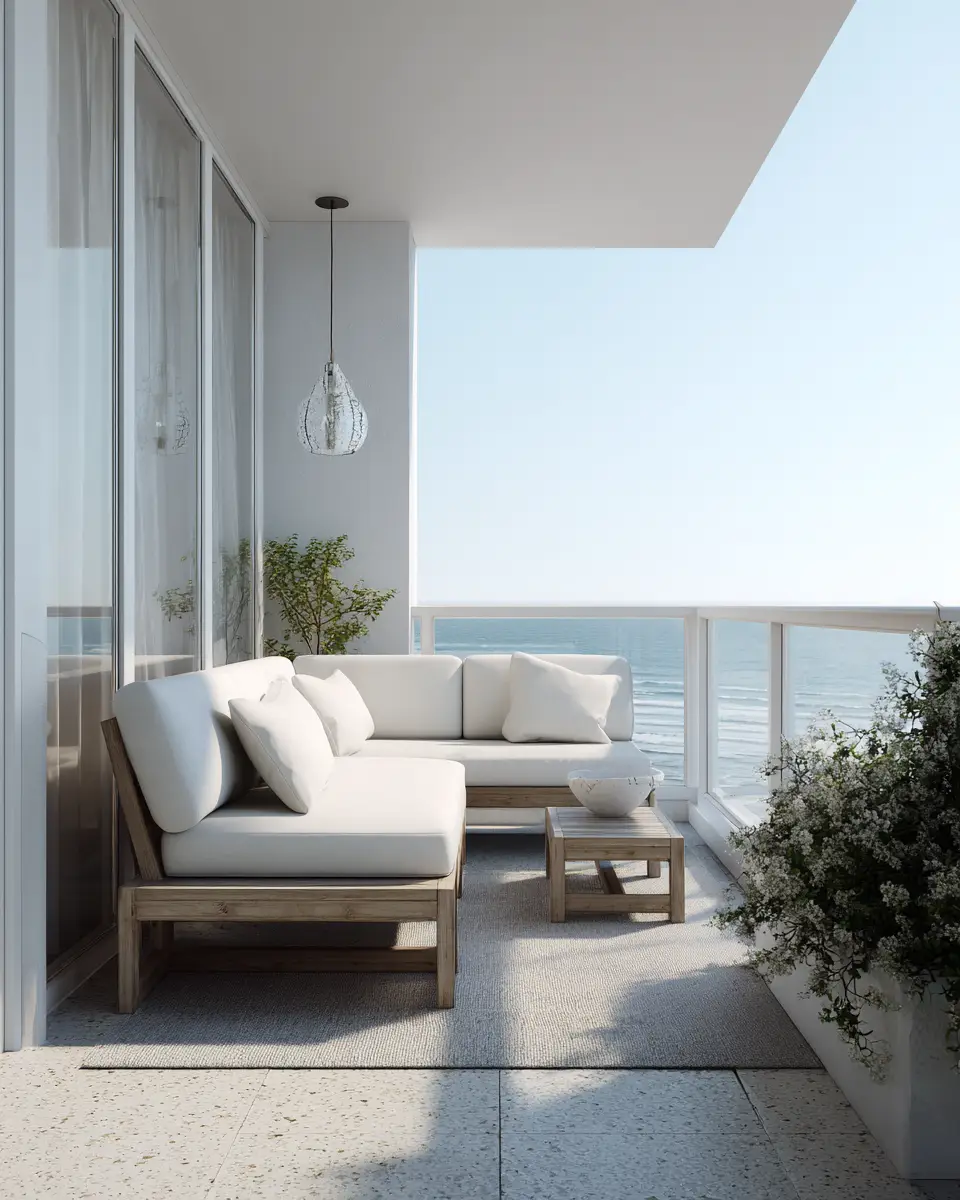 Airy Transitional Balcony Decor Ideas