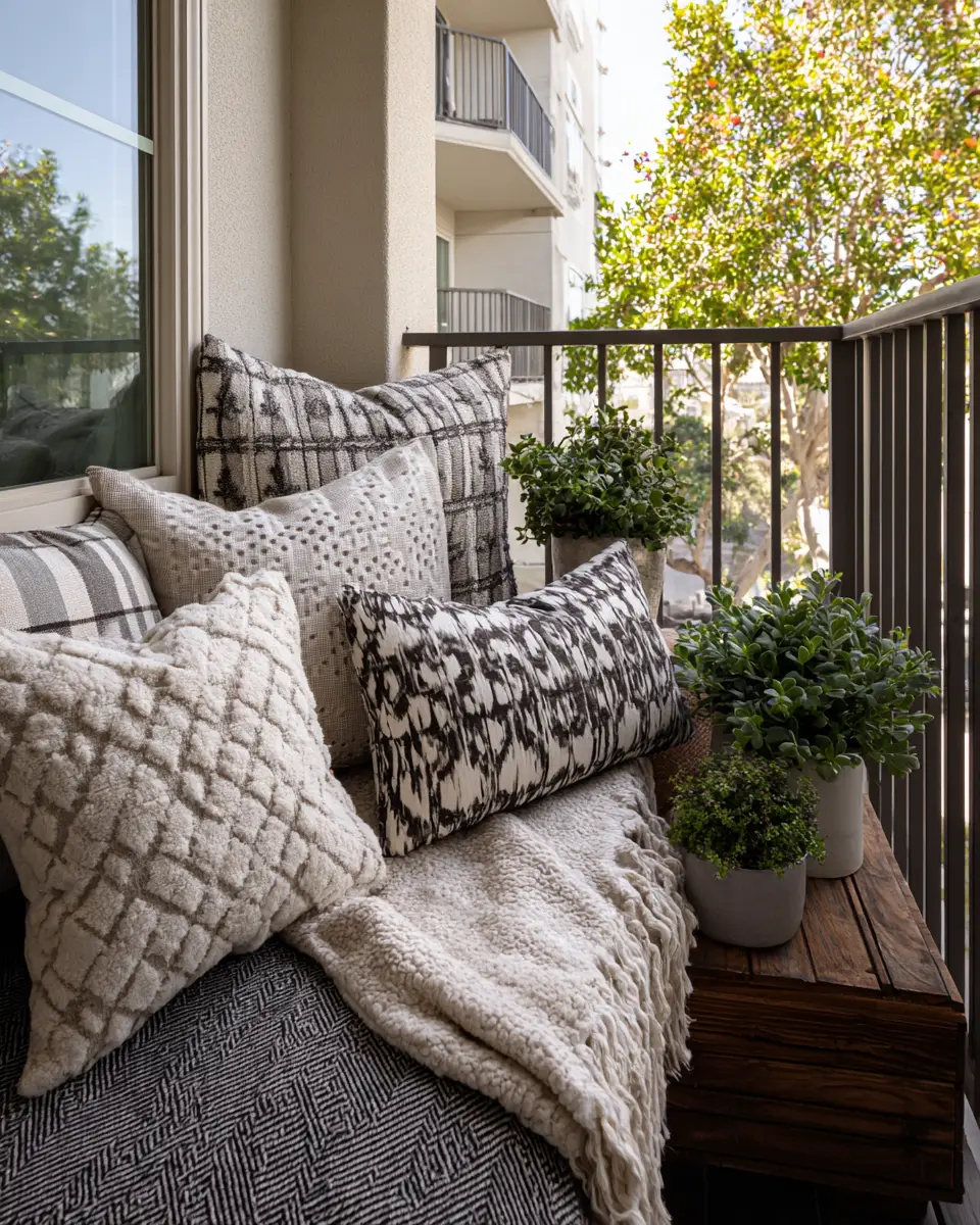 Airy Transitional Balcony Decor Ideas