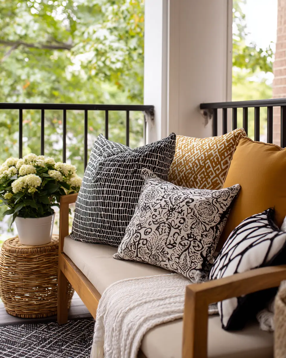 Airy Transitional Balcony Decor Ideas