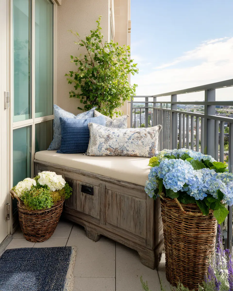 Airy Transitional Balcony Decor Ideas
