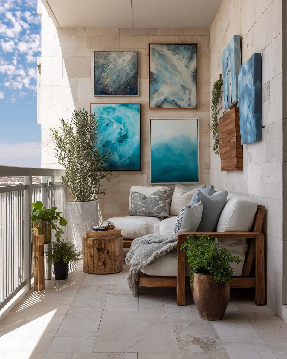 Airy Transitional Balcony Decor Ideas