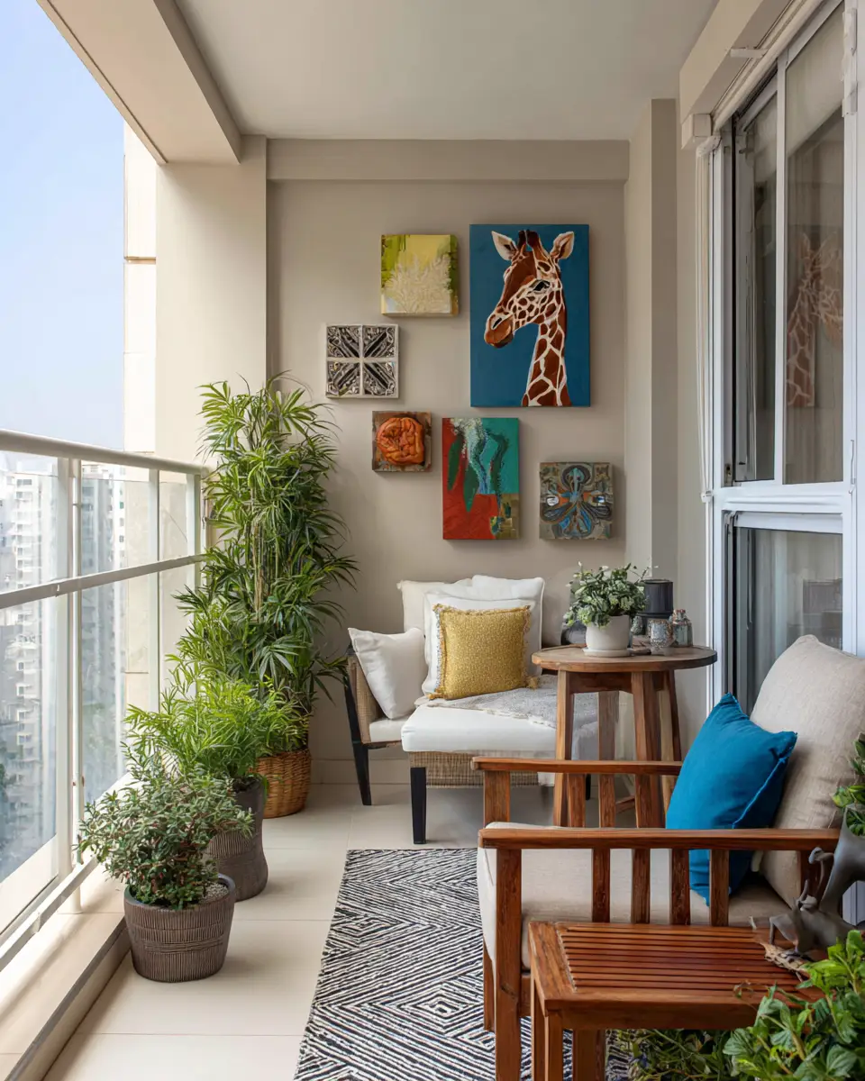 Airy Transitional Balcony Decor Ideas