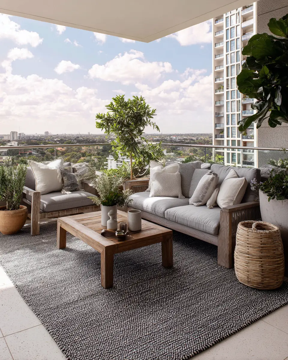 Airy Transitional Balcony Decor Ideas