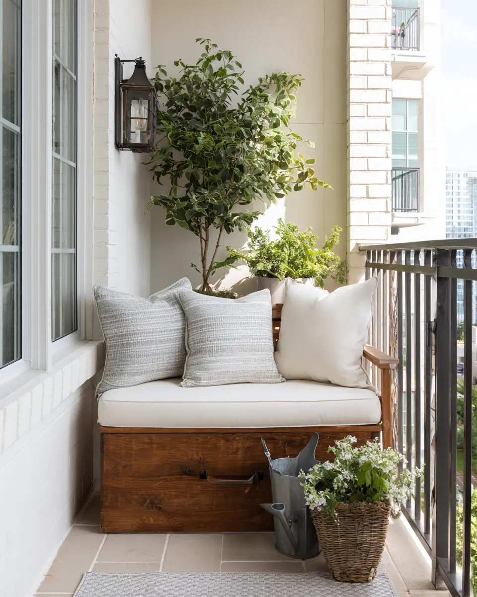 Airy Transitional Balcony Decor Ideas