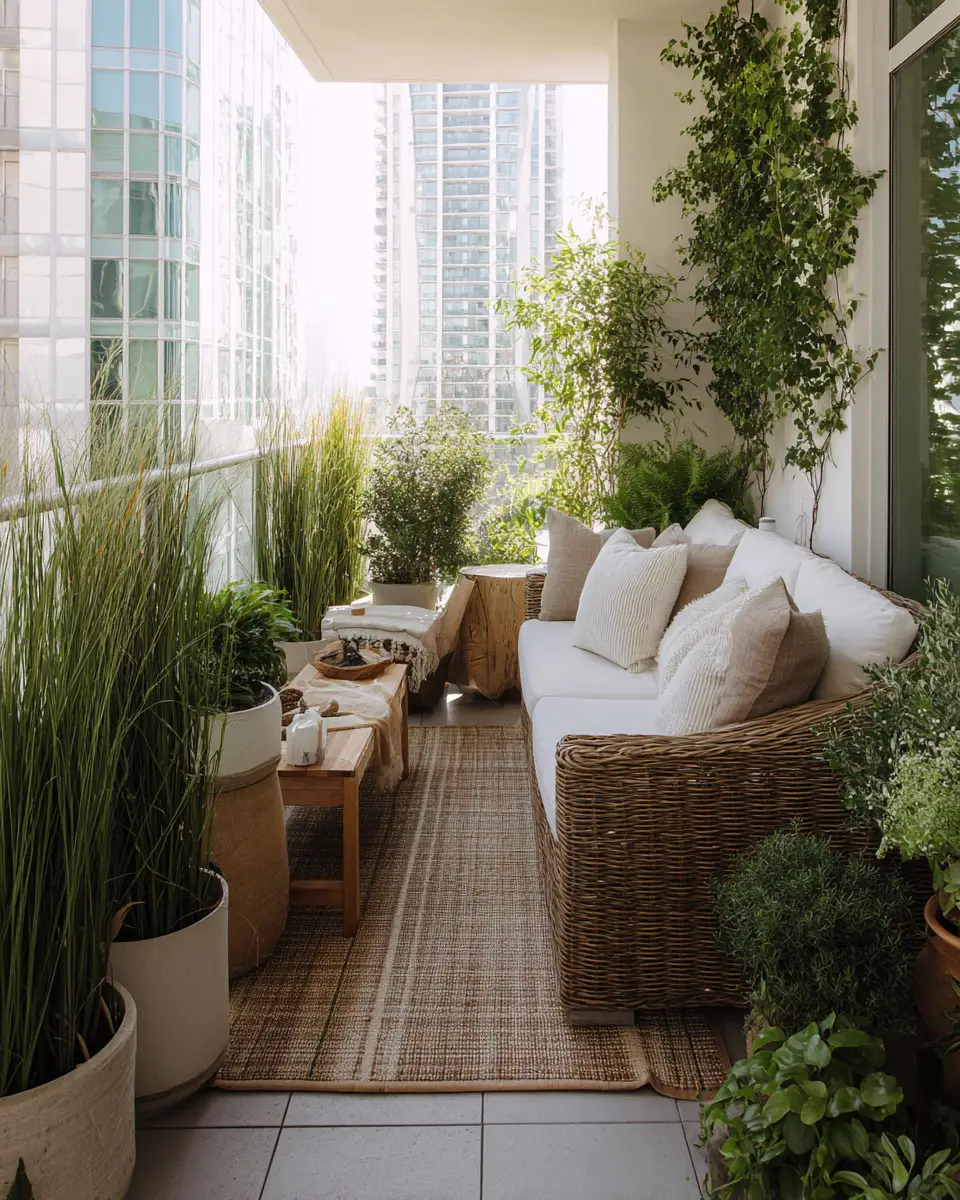 Airy Transitional Balcony Decor Ideas