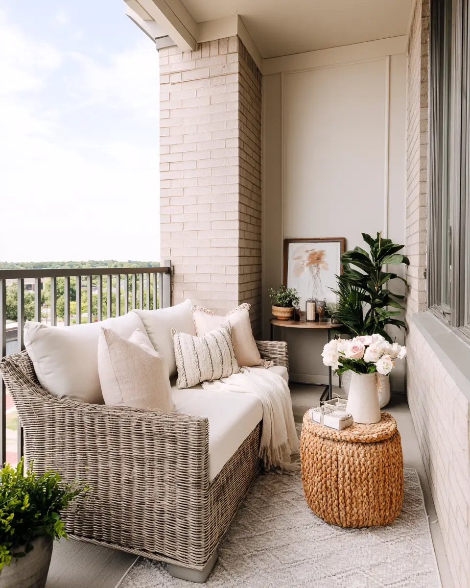 Airy Transitional Balcony Decor Ideas