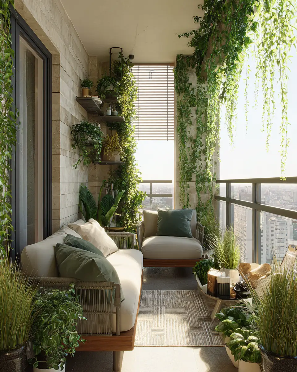 Airy Transitional Balcony Decor Ideas