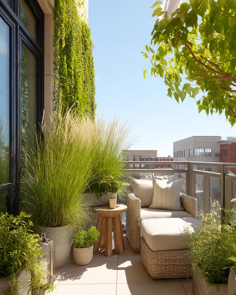 Airy Transitional Balcony Decor Ideas