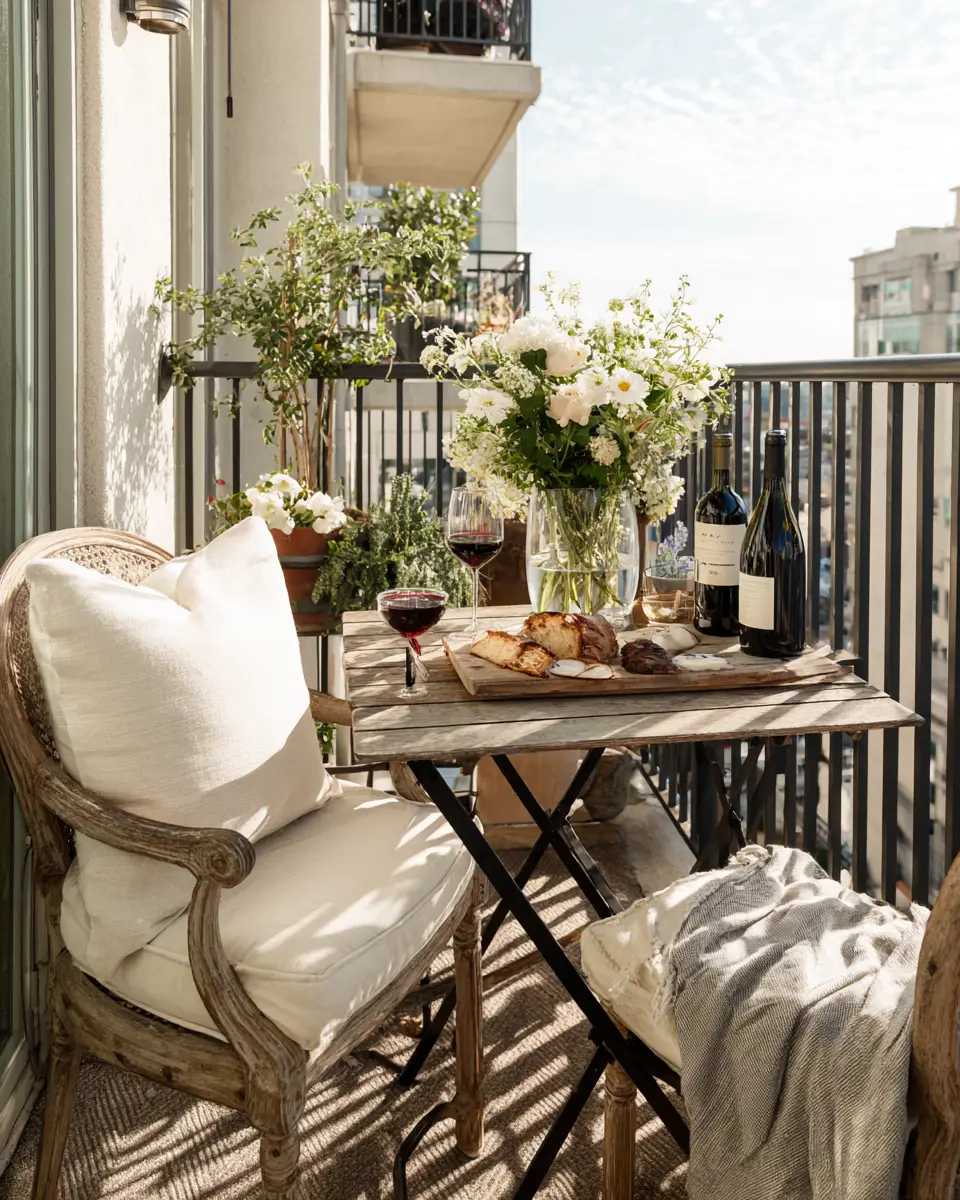 Airy Transitional Balcony Decor Ideas