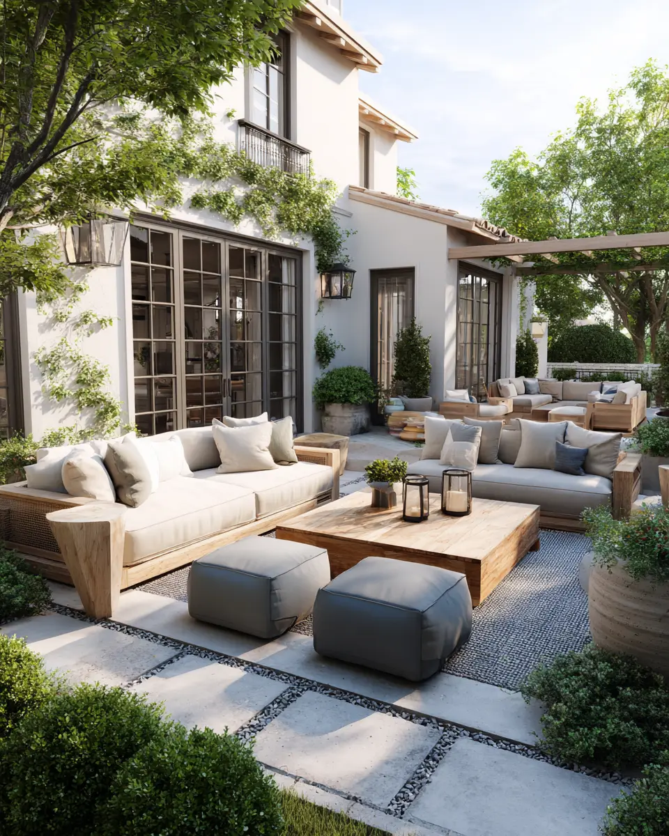 Airy Transitional Patio Decor Ideas