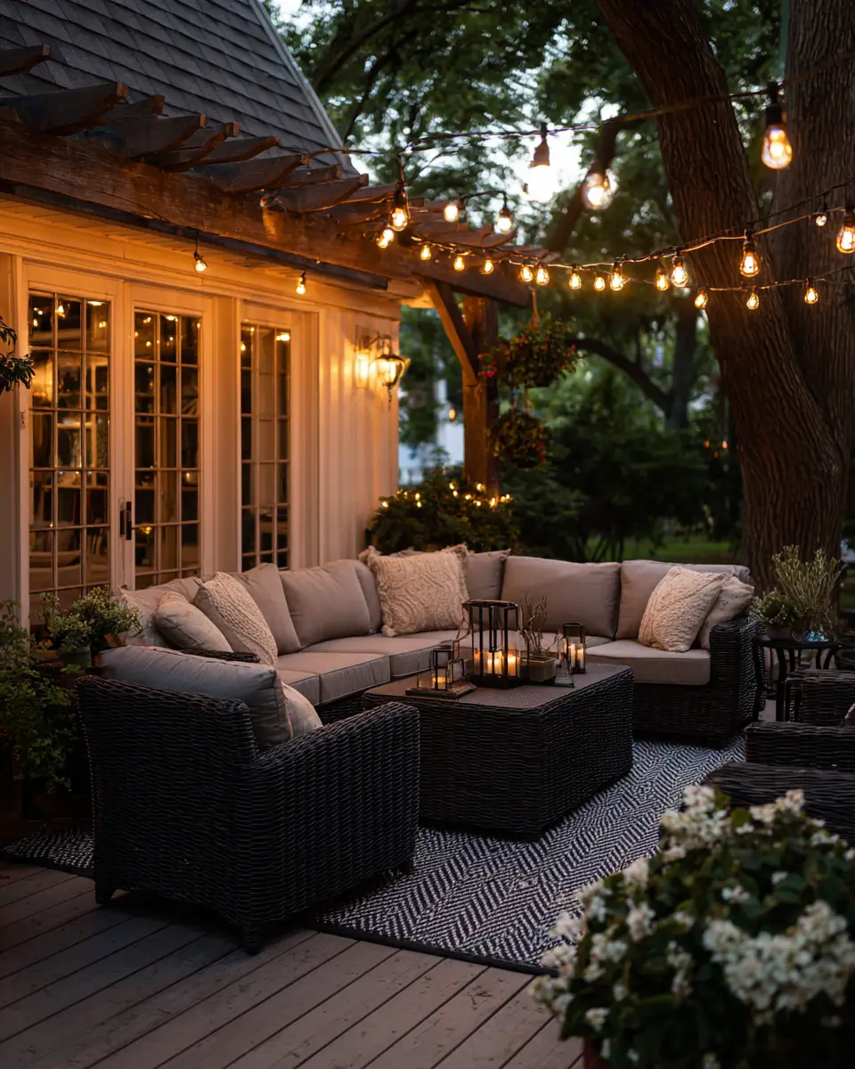 Airy Transitional Patio Decor Ideas