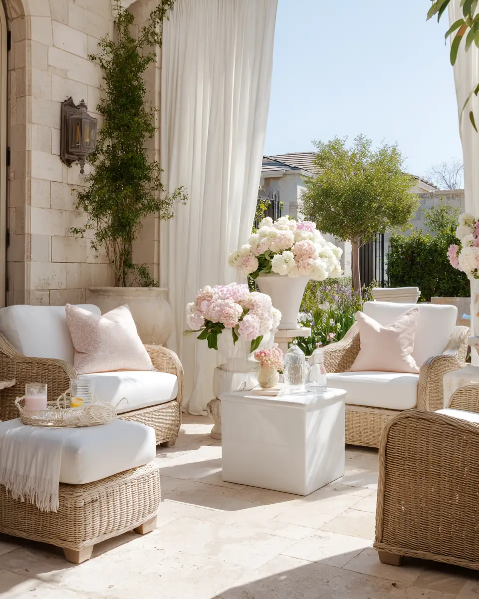 Airy Transitional Patio Decor Ideas