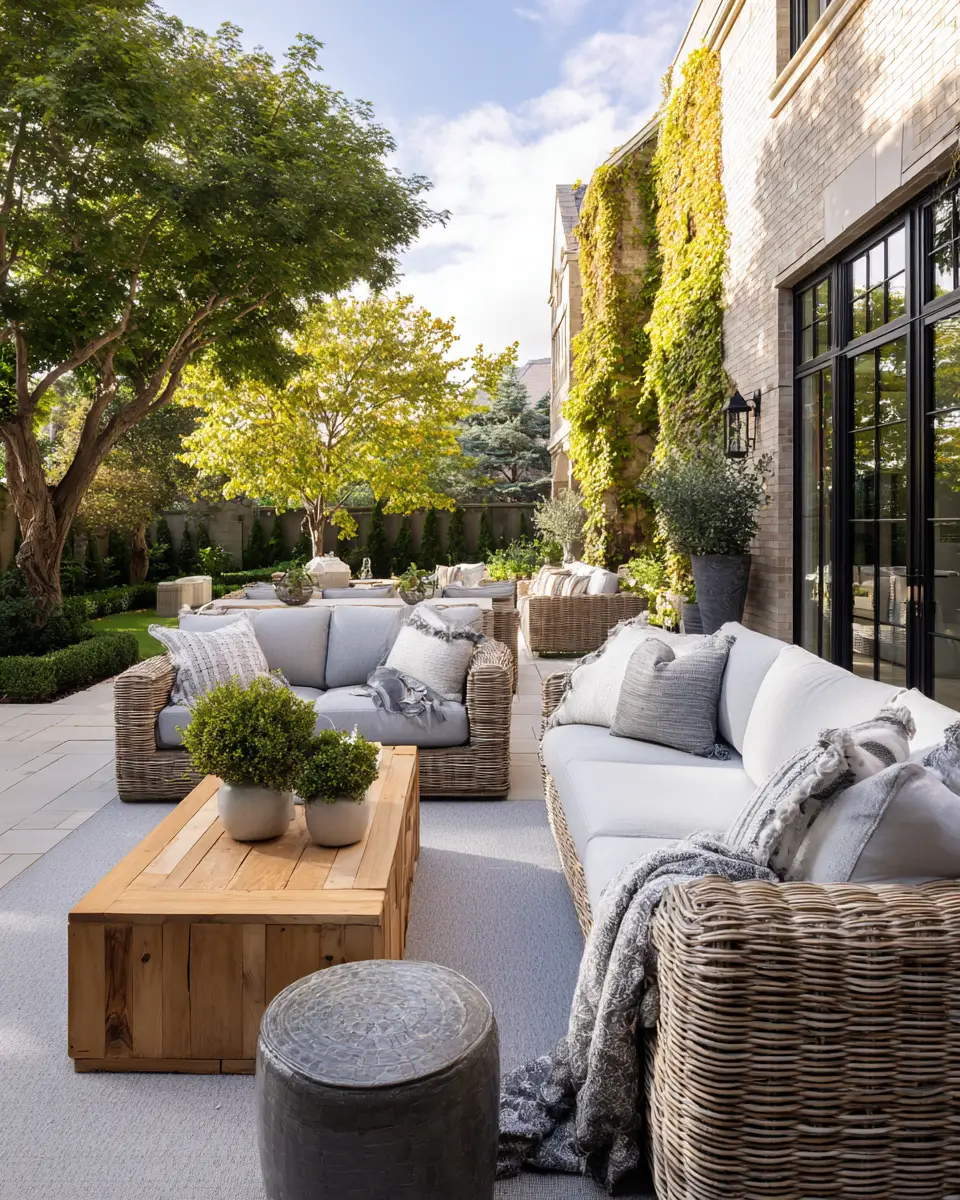 Airy Transitional Patio Decor Ideas