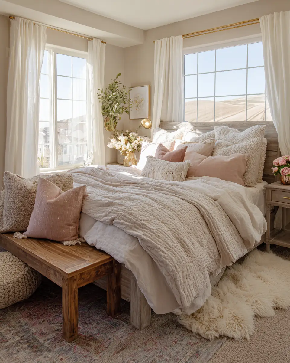 Airy Vintage Bedroom Decor Ideas